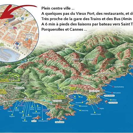 Liberte Plein Centre * Saint-Raphael (Var)